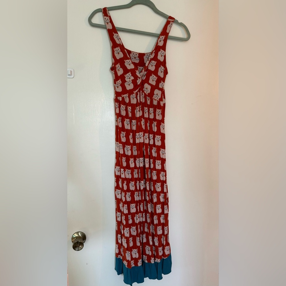 Kickee Pants Lucky Cat nightgown